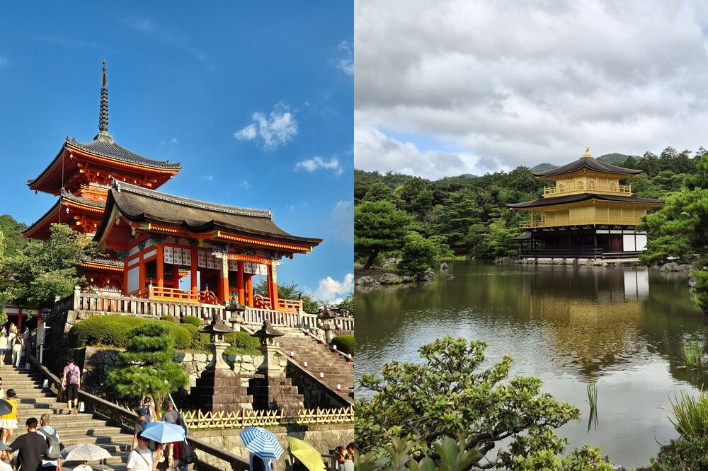 Kiyomizudera e Kinkaku-ji Kiyomizudera e Kinkaku-ji